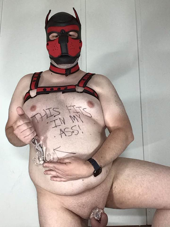 Locked puppy Cieirn shows his toys (pt1)