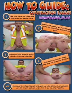 HOW TO BE A GOOD CONTRUCTION WORKING CUMDUMP! ~