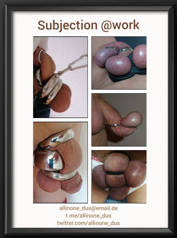 Chastidy slave and cumdump Allinone from Germany