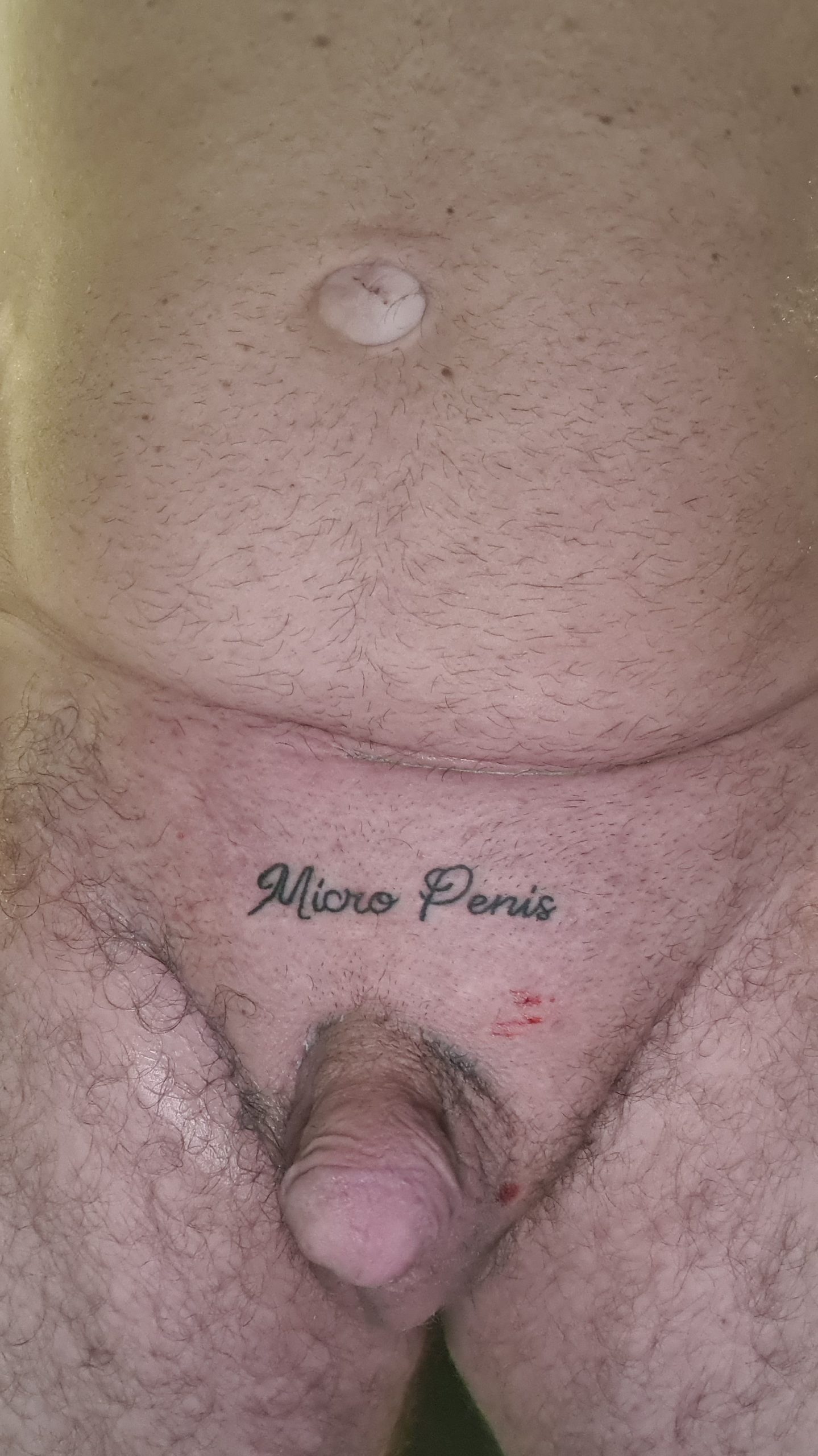 My tiny MICRO PENIS with my ID