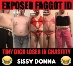 Extend this emasculating chastity lineup for sissy f*ggot – delete disabled