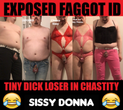 Extend this emasculating chastity lineup for sissy faggot – delete disabled