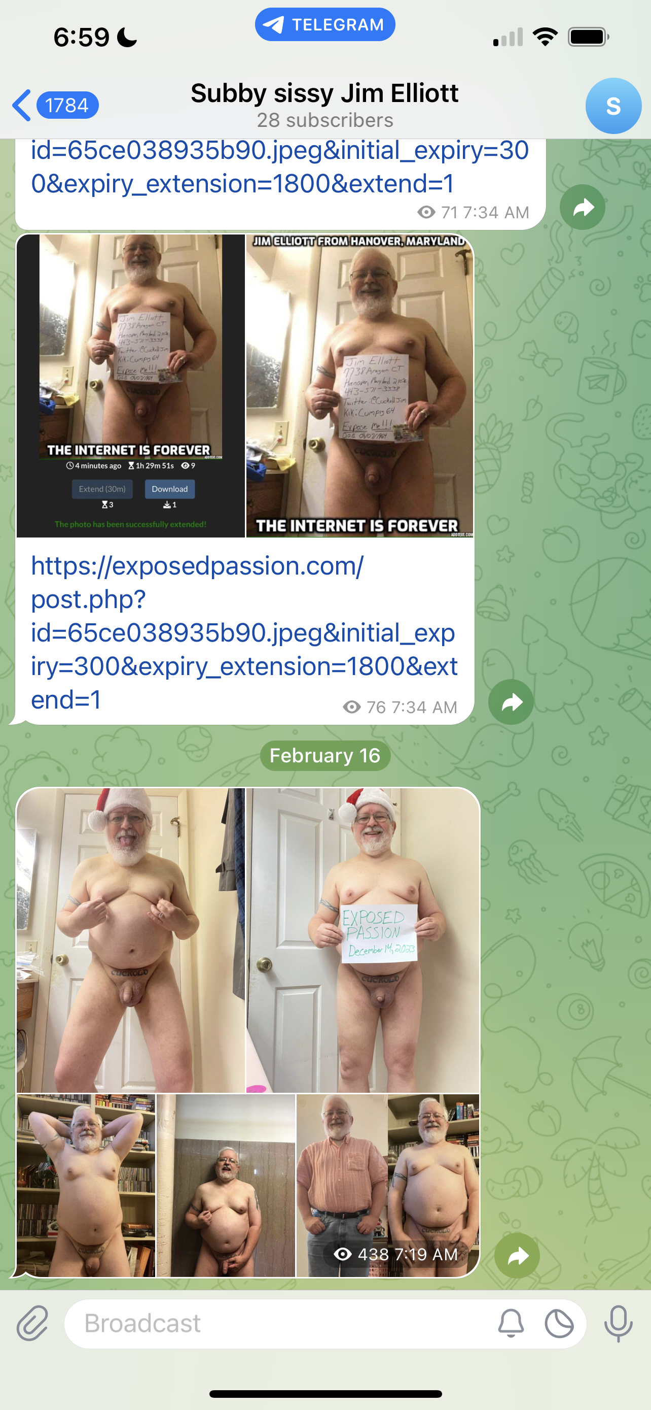 Check out my ID exposure videos on Telegram