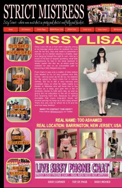 Sissy exposure pages