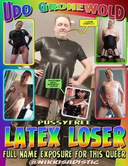 UDO EXPOSED!!!! NO MERCY FOR THIS LATEX LOSER