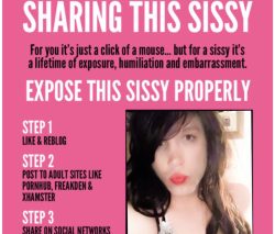 Sissy Michelle Exposed