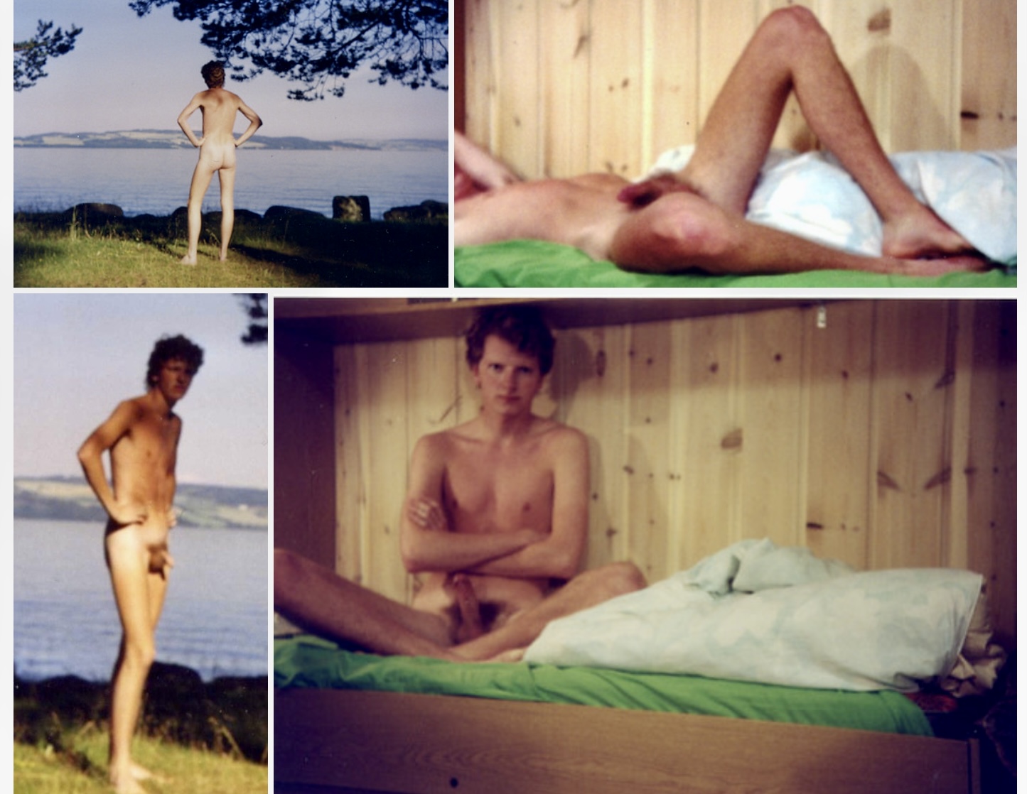 Bjørn has been an exhibitionist for decades