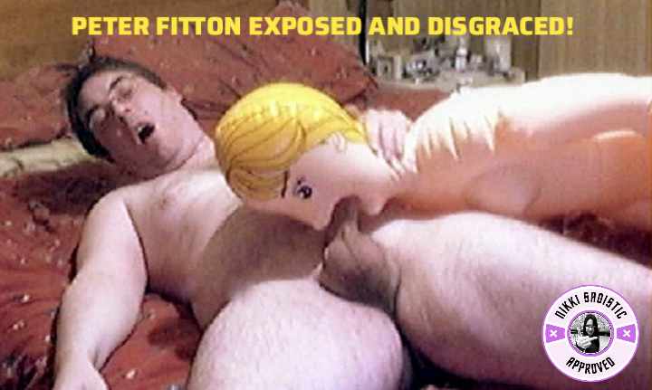 Wanking Tiny Dick Loser Peter F1tton Exposed & Disgraced!