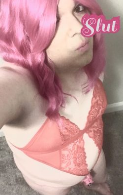 Sissy Donna dressed for Valentine’s Day