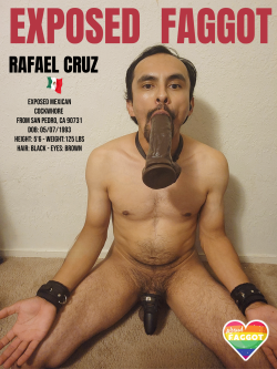 Pathetic Mexican f*g Rafael Cruz Exposed