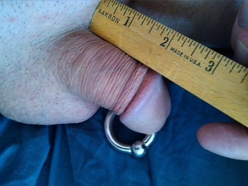 I want everyone to know that I have a small penis.