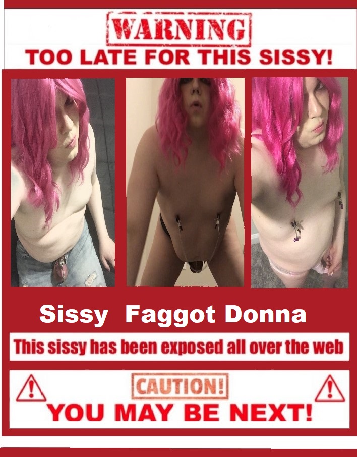 Sissy f*got Donna