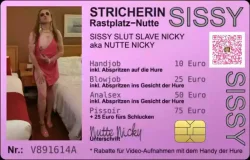 Herrin Nicole’s Sissy-Nutte Nicky aka Sissy sl*t Slave Nicky