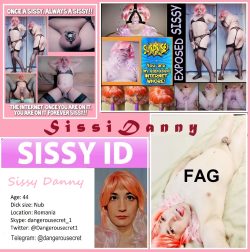 Sissy Danny EXPOSED 5min or Lifetime?