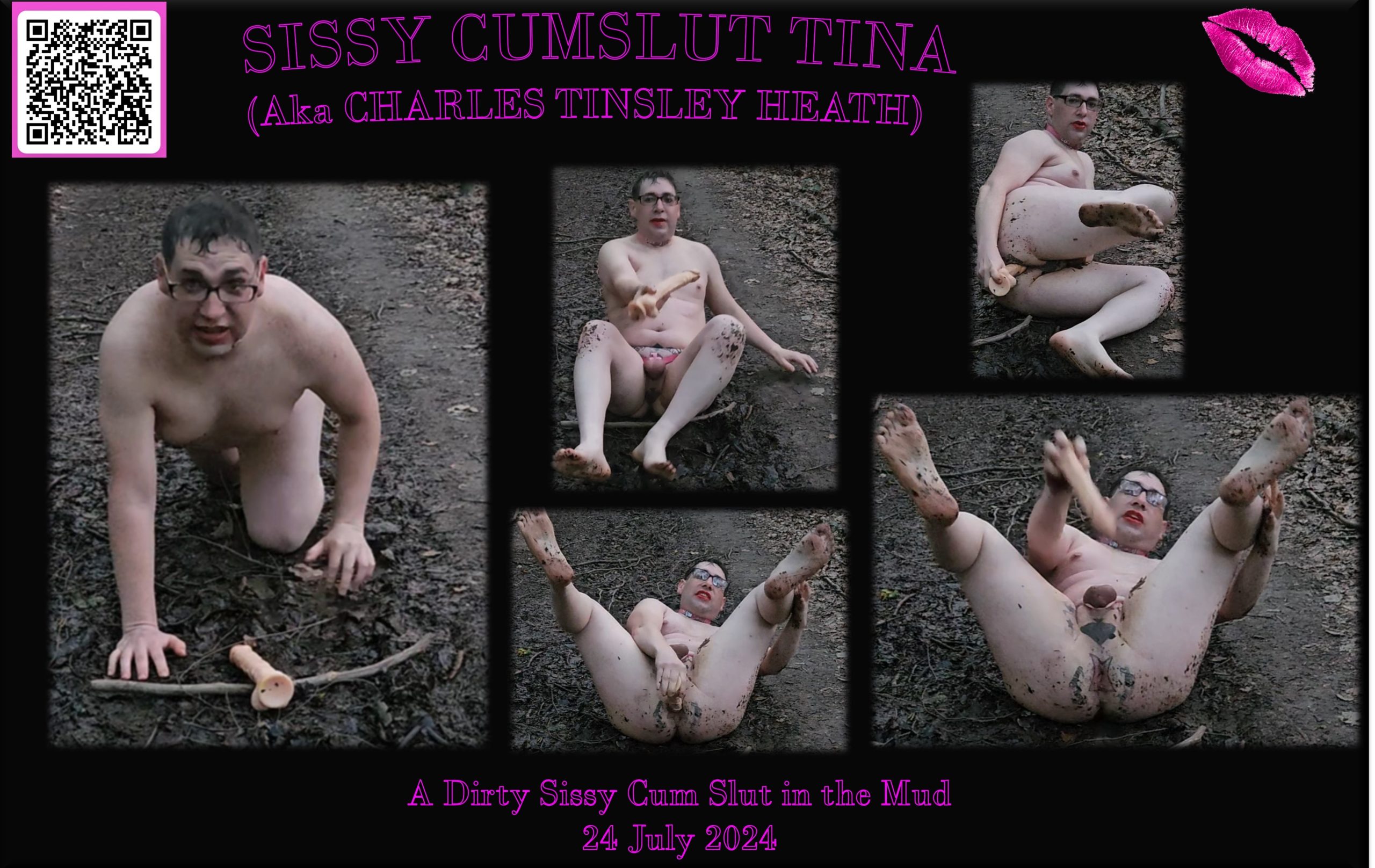 A Day in the Forrest with a Sissy Cum sl t aka Charles Tinsley He  