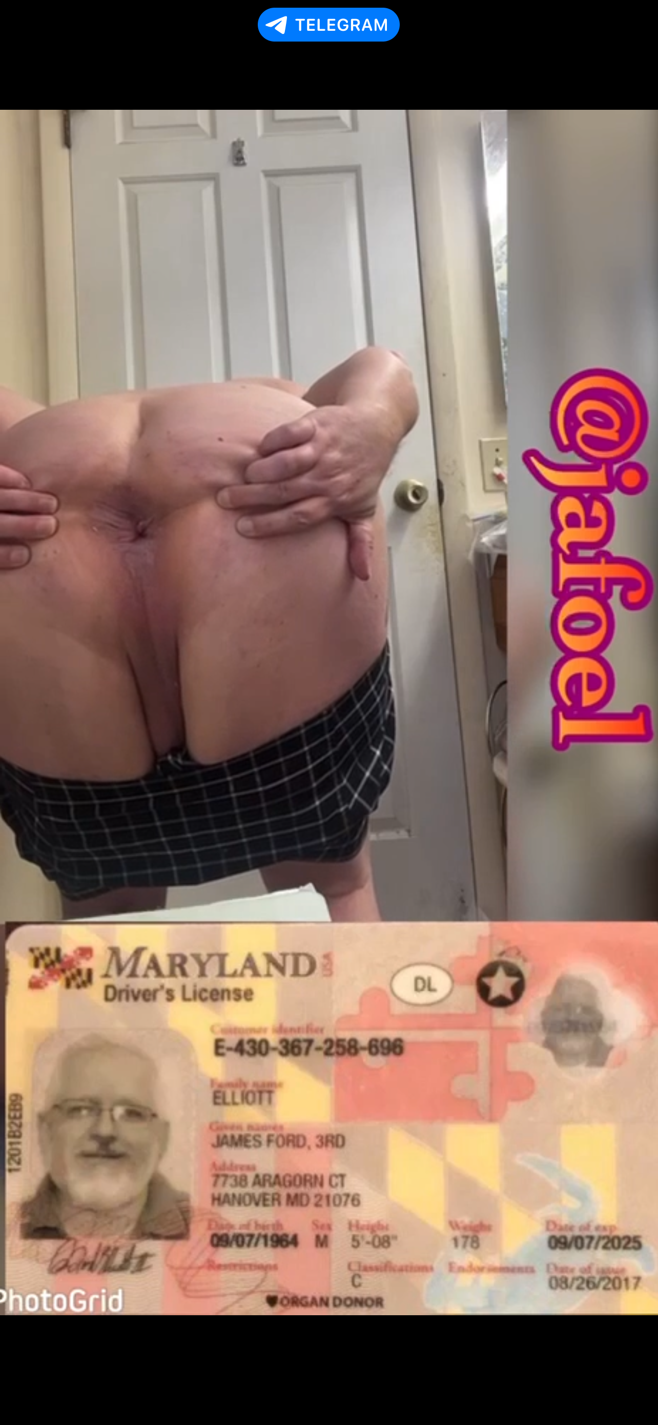 Jim Elliott from Maryland exposed & ruined on Telegram