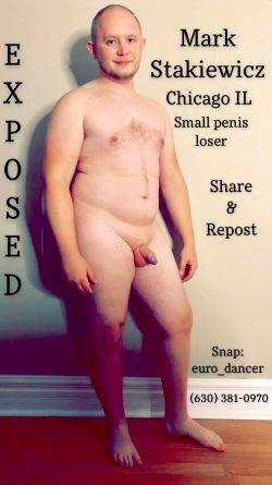 Mark Stakiewicz exposed small penis loser