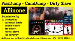 Pissdump, Cumdump and Dirty Slave Allinone from Germany – Düsseldorf