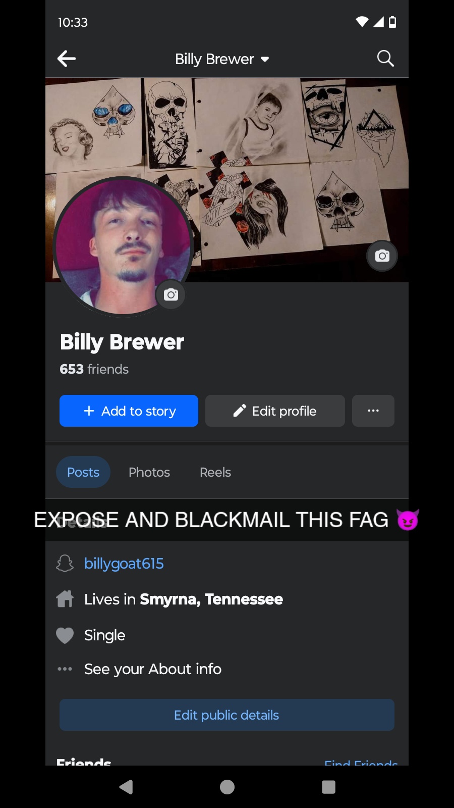 FACEBOOK PASSWORD AT 25 EXTENSIONS! 😈 Billy Brewer from Tennessee