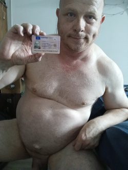 Naked with Driver’s license