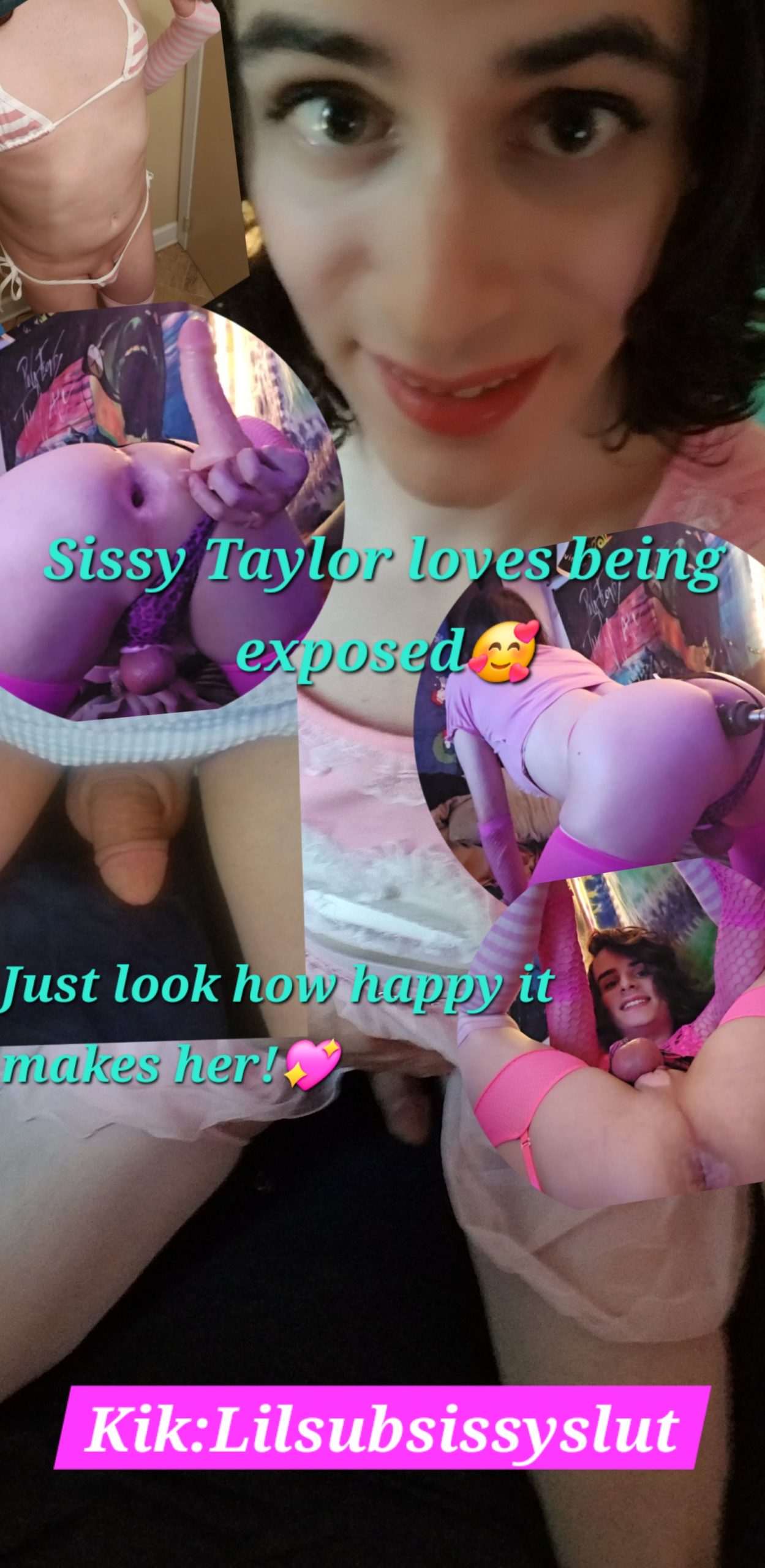 Kik:lilsubsissysl*t    Sissy Taylor needs to be exposed and humiliated