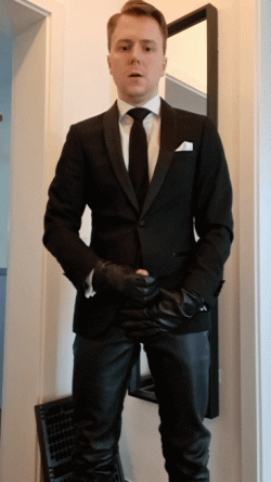 suit and leather sub repost risk