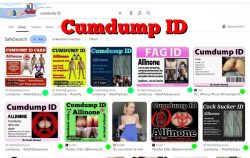 Public sl*t Allinone and it’s Cumdump ID card