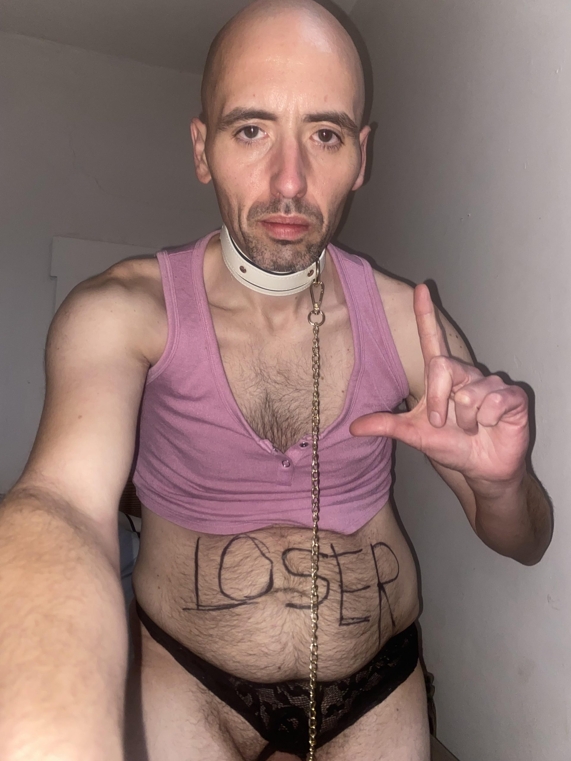 Loser deserves to lose all self worth