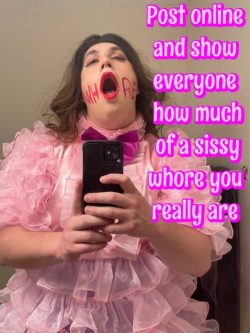 Sissy Kelly craves Exposure! And of course cock