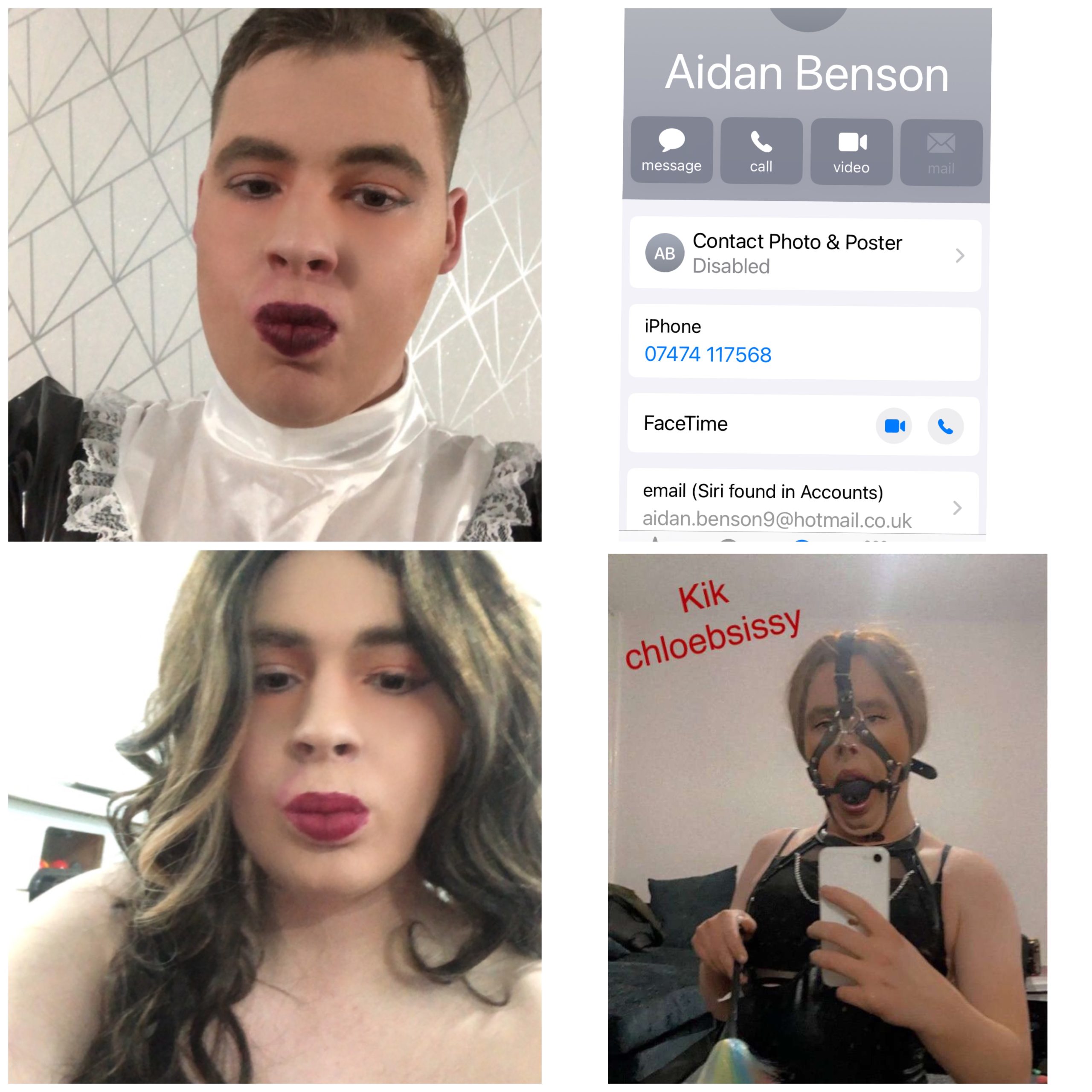 Aidan benson sissy Scotland meet?