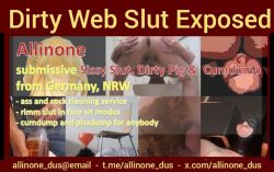 Dirty filthy Web sl*t Allinone to be exposed