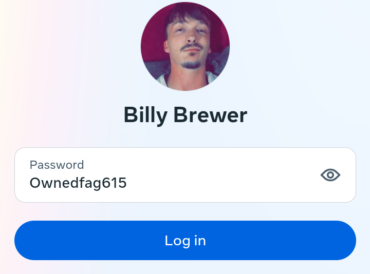 Billy Brewer from Smyrna Tennessee FACEBOOK PASSWORD 😈😈