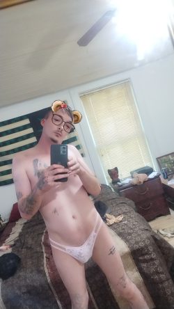 Comment what faggy TATTOO he should tat above his tiny cock!!