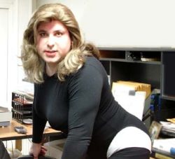 Andrea for exposing as a sissy trans gurl