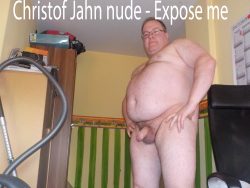 Christof Jahn naked