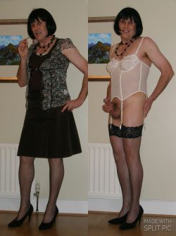 Demure or wanton?