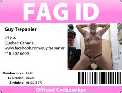 Tiny Dick faggot Guy Trepanier exposed naked