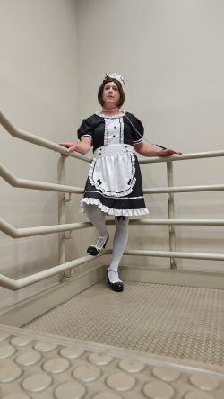 Sissy Maid In Public