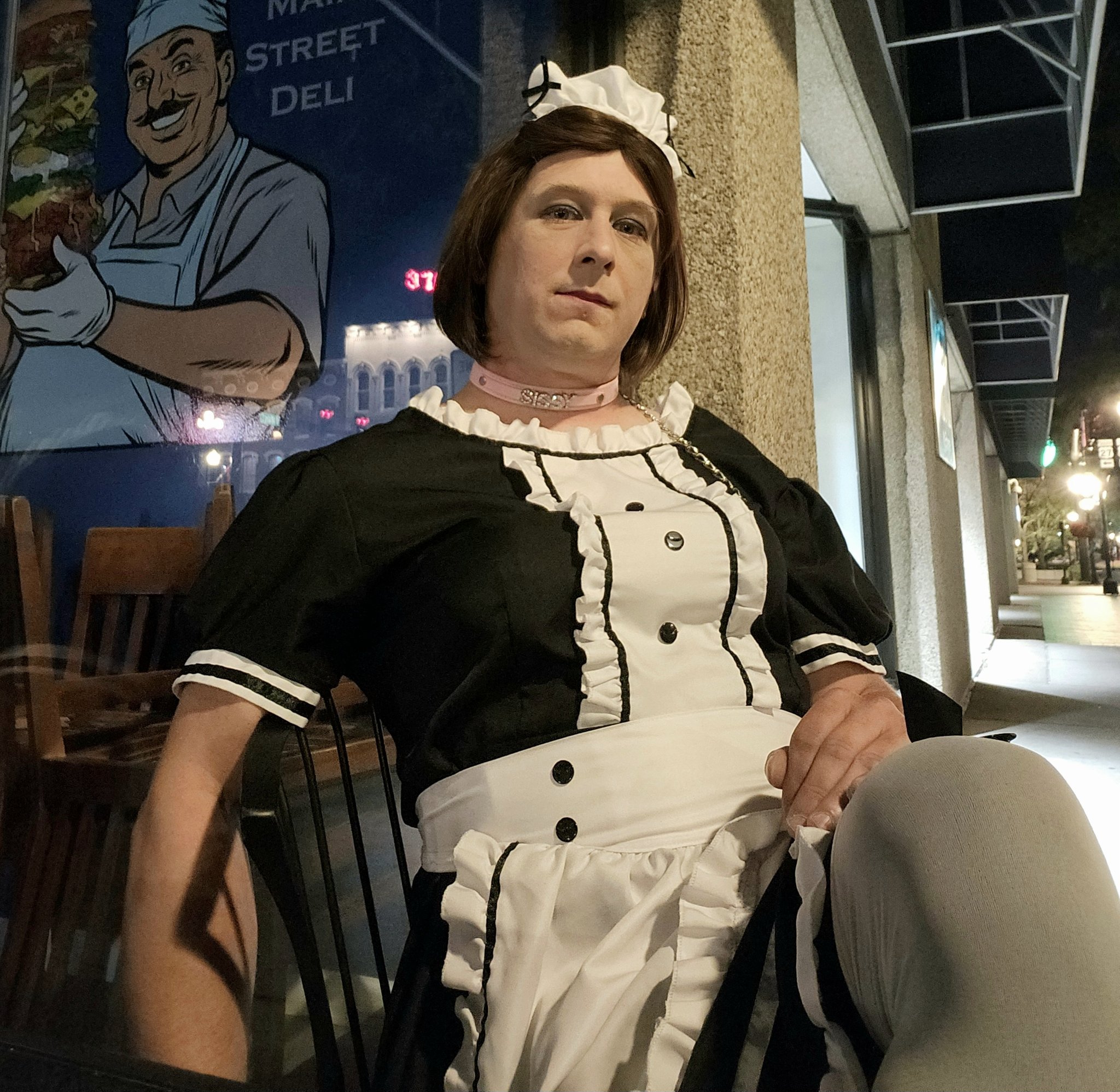 Sissy Maid In Public