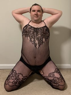 Fat Fishnet fag