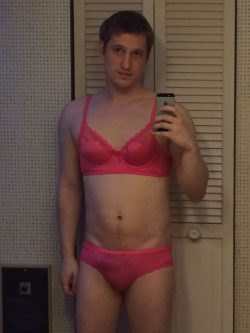 Pink Bra and Panties