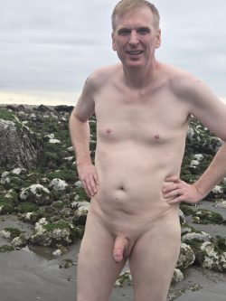 Naked at the beach in Vancouver