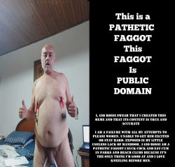 ~ faggot exposed 28 days and more