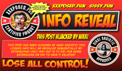 NIKKIS HIJACK – INFO REVEAL – OF MARIO THE PISS DRINKER!