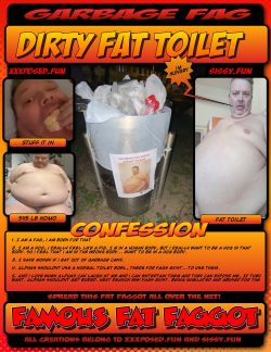 FAT F*G 545 LBS! EXPOSED – TOTAL TRASH EATING TOILET