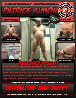 NIKKIS LOSERS! – PATRICK SIMON – HUMAN URINAL!  , you’re so lucky Nicky did a  ...