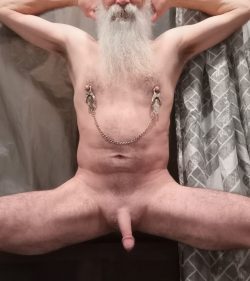 Exposed f*g exhibitionist