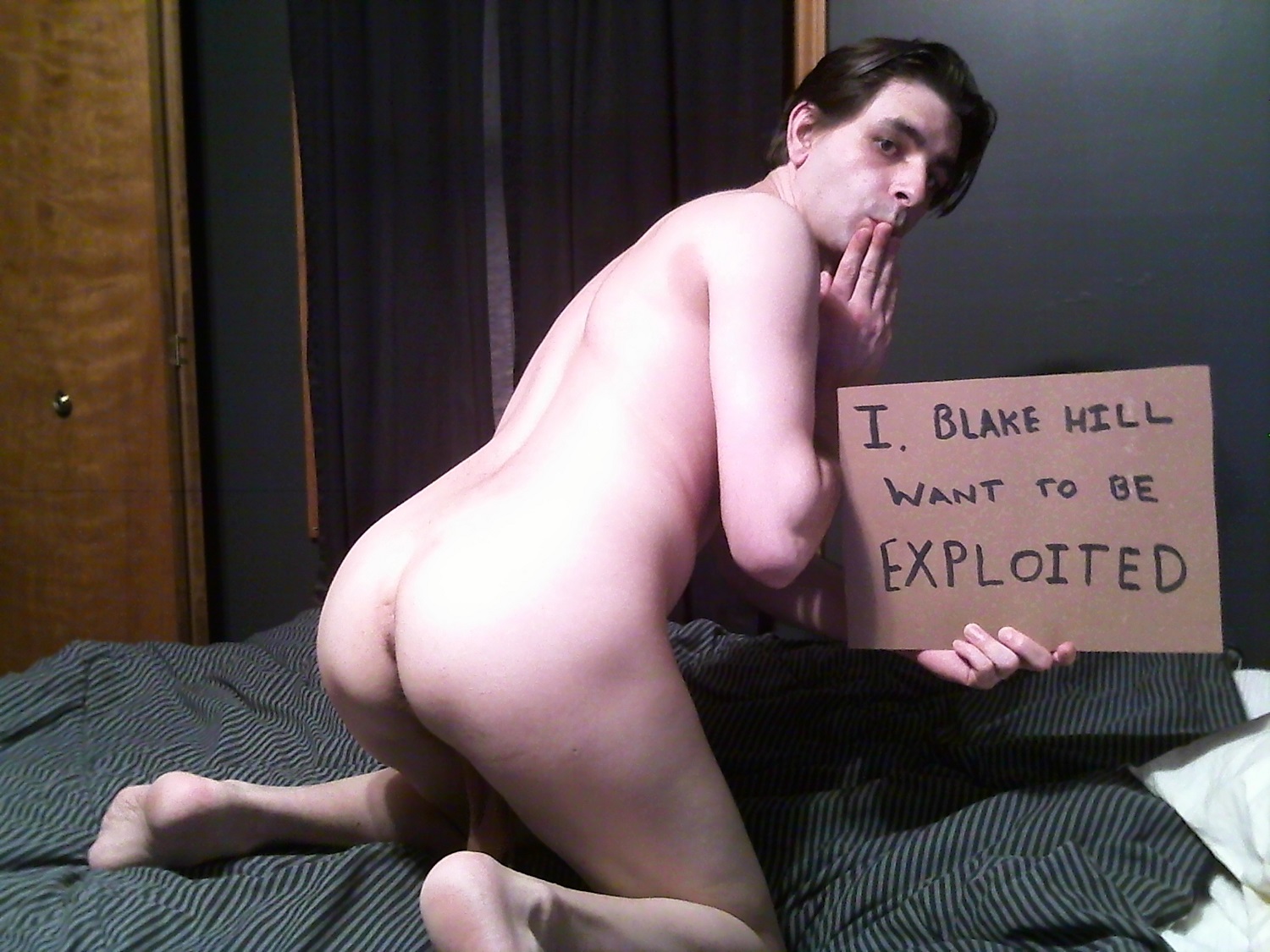 Websl*t Blake Hill from Grand Rapids Michigan expose me very hard :)