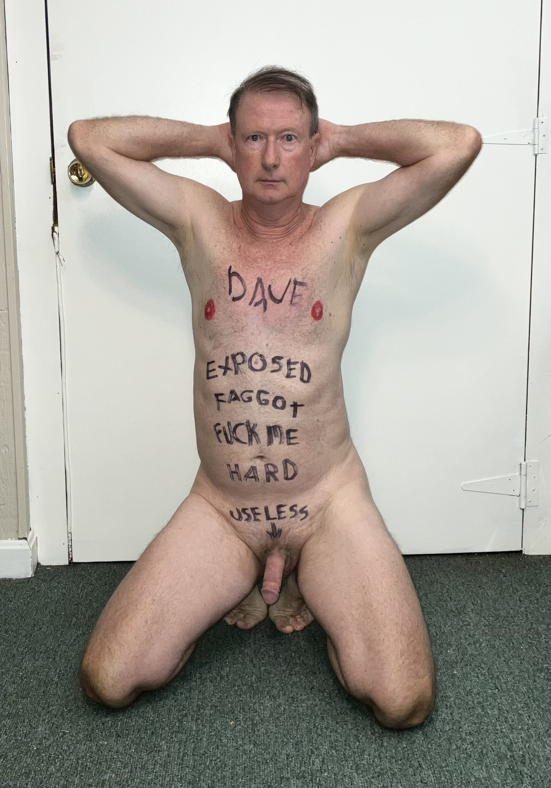 David Naked and Exposed