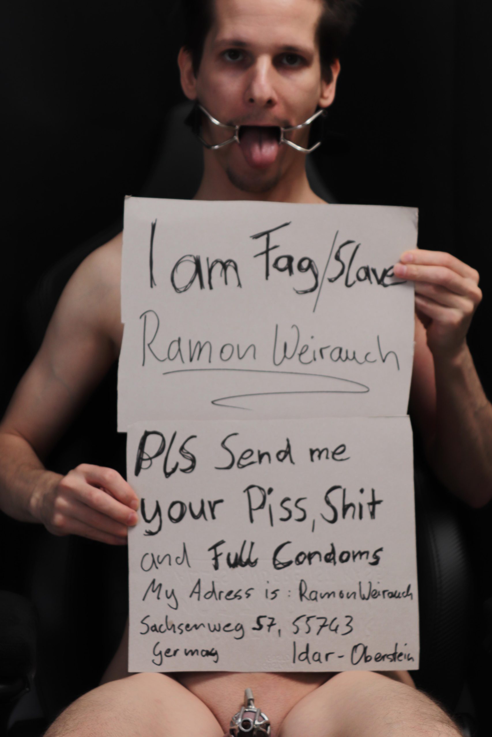 Ramon Weirauch f*ggot / Slave